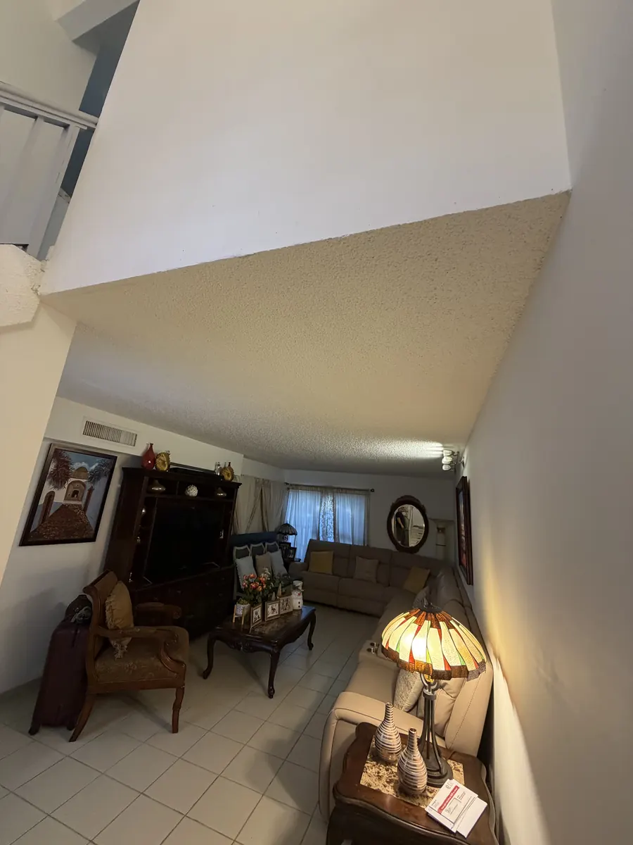 Before: Recessed ceiling and integrated lighting